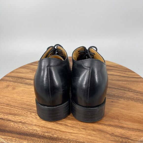 Chamaripa Elevator Oxfords Mens Size 8 / 40 Black Leather Lace-Up Dress Shoes main image 7